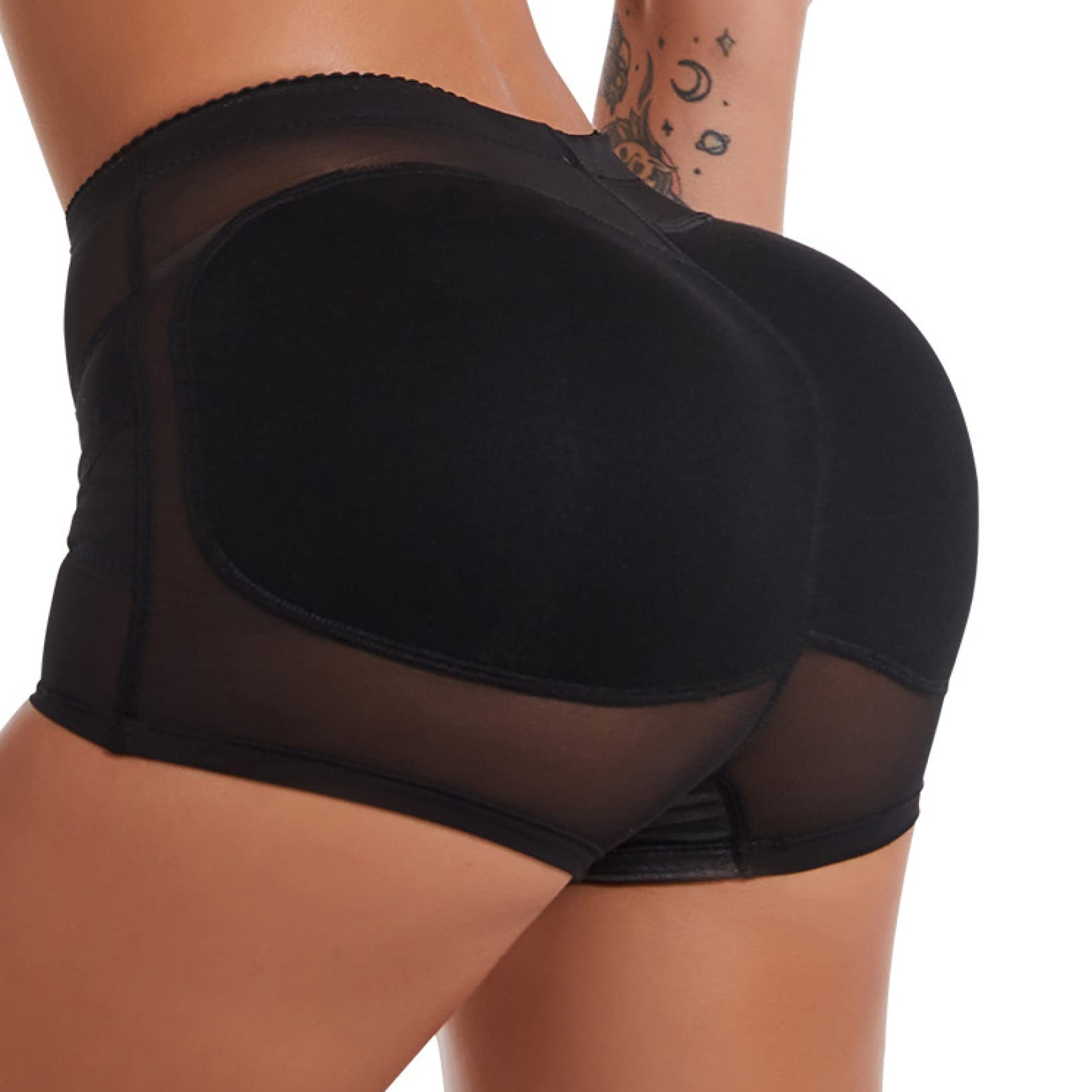 LXMQEF damskie majtki modelują damskie urządzenie do modelowania sylwetki Butt Lifter wyściełane fałszywe łek bielizna kobiece szorty
