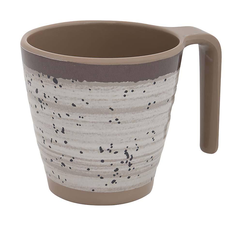 BC Taza Halo M 4pcs melamina Beige, Multicolor