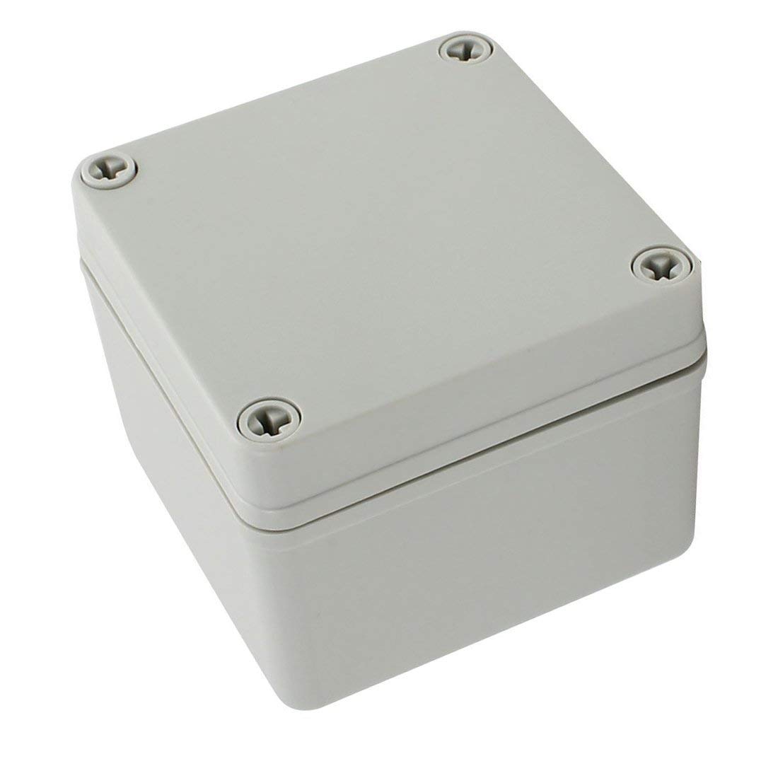 Yxq Grey Ip65 Waterproof Junction Box Enclosure Case For Diy Gray(100 X 100 X 75Mm)