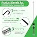 2026 Upgraded W11130362 Washer Suspension Rod Kit Fit for Whirlpool May-tag Washing Machines, Replace PS12347546 AP6262443 W10594080 W10735786 W10748956 Part, for WTW5000DW2 WTW5000DW3 WTW5000DW1