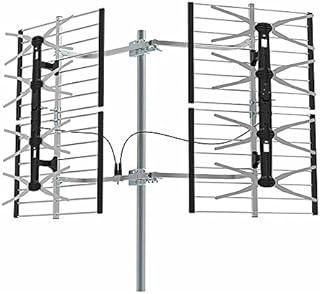 Stellar Labs HDTV 80 Mile Deep Fringe Bowtie Television Antenna - 30-2431