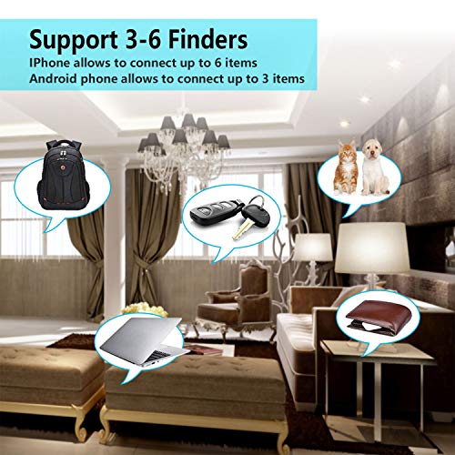 iMounTEK Wireless Key Finder. Anti-Lost Alarm, Phone/Pet/Wallet/Purse/Luggage/Umbrella/TV/Item Tracker, Selfie/Recording Control, User Friendly, Real Time Locator 25m/82ft Remote Control- 3 PCS
