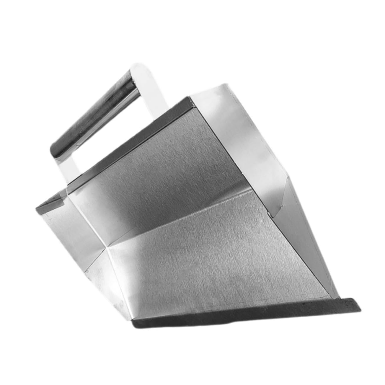 Cazzuola per Intonaco in Acciaio Inox Argento, Forma Unica | Finitura Interna per Lisciatura Pareti, Impugnatura Ergonomica, Resistenza Elevata e Uso Pratico