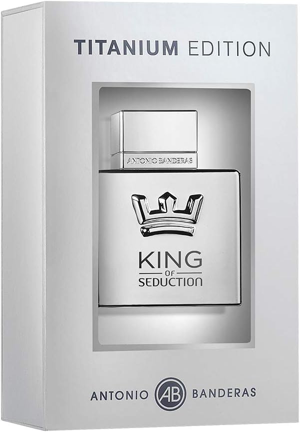 Antonio Banderas Antonio Banderas King of Seduction Titanium EditionFor - perfume for men Eau de Toilette 100 ml
