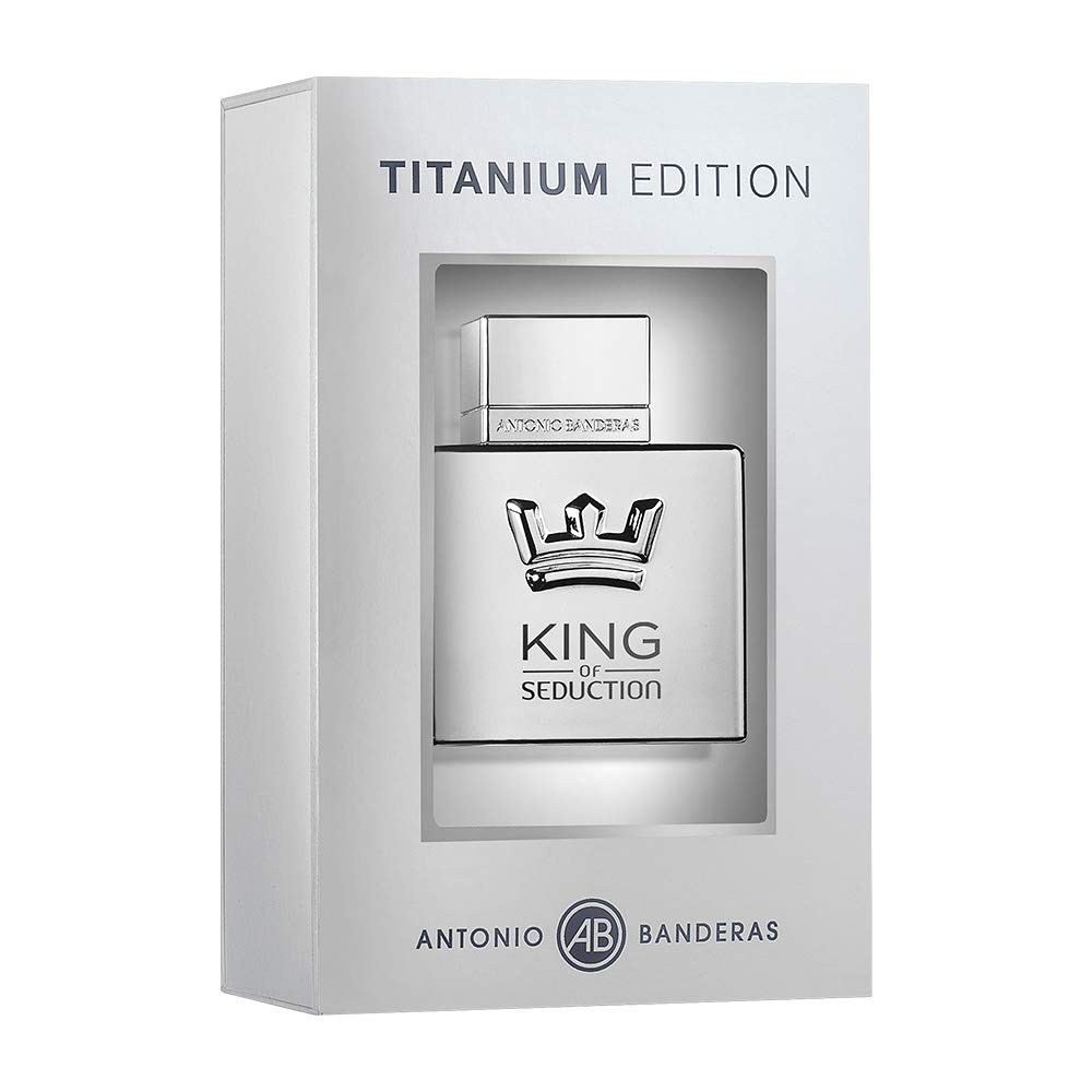 Antonio Banderas Antonio Banderas King of Seduction Titanium EditionFor - perfume for men Eau de Toilette 100 ml