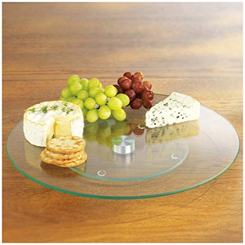 Homestyle Tempered Glass Lazy Susan 10" Round
