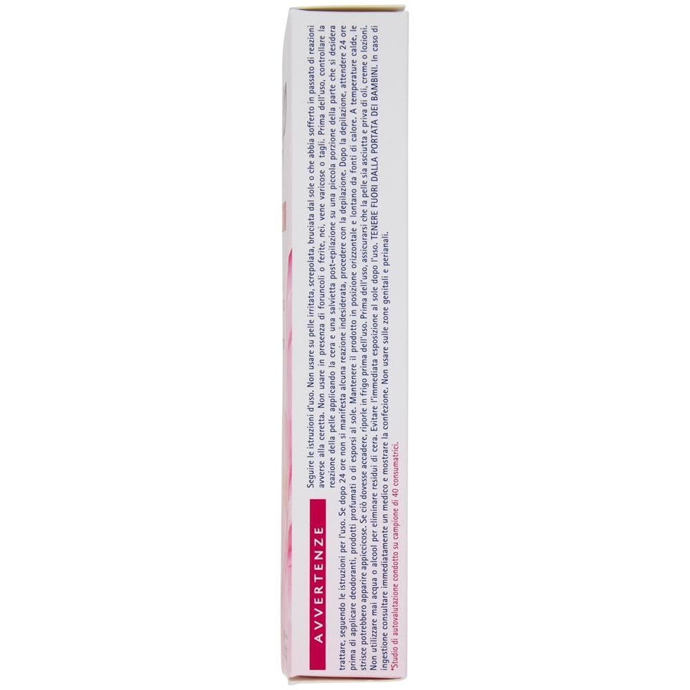 Strep Crystal Strisce Depilatorie Viso E Parti Delicate Con Olio Di Camelia e Vitamina E 20Pz