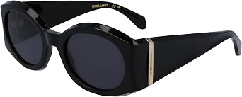 FERRAGAMO Sunglasses SF 2008 S 001 Black, 55/22/140