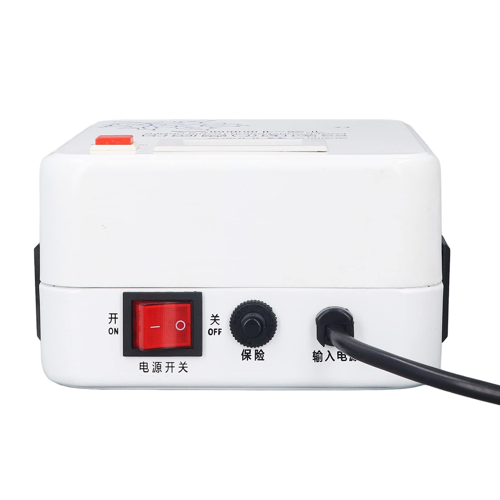 Buck Power Converter Refrigeración Tamaño Compacto Transformador de Voltaje Monofásico Baja Frecuencia 220V a 110V para Electrodomésticos (Enchufe de la UE)