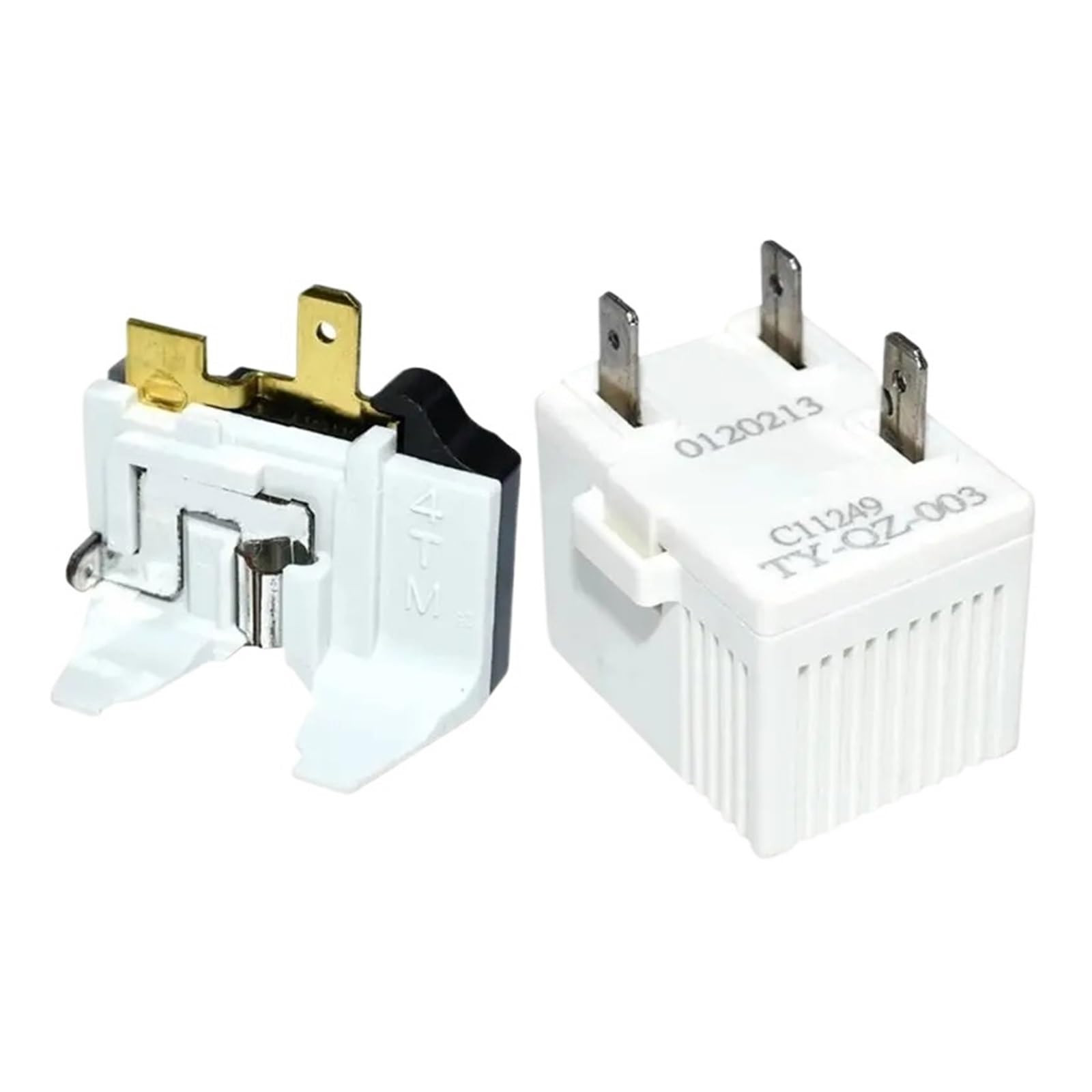 Refrigerator PTC Starter Refrigerator Compressor PTC Starter TY-QZ-003，Compatible for Haier