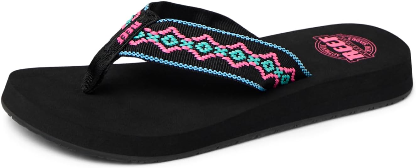 Reef Sandy, Women Flip Flop, Black (Black/Black), 3 UK (35 EU) (5 US):  Amazon.co.uk: Fashion