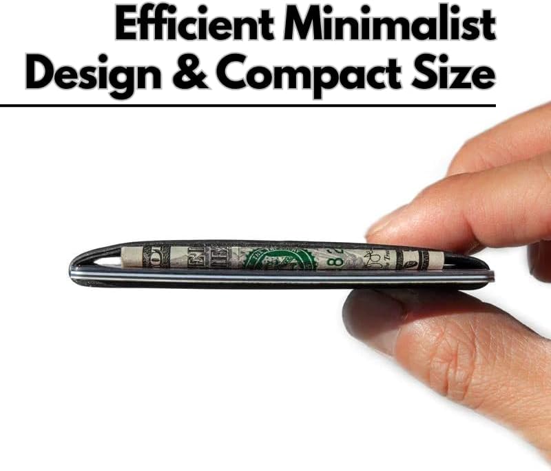 GRIFITI Band Joes Landscape Front Wide Pocket Wallet Slim Colorful Rubber Silicone Grip Card Cash Strap Strong Money Holder - Image 5