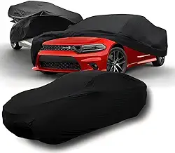 Capa de Cobrir Carro em Tecido Lycra Helanca Proteção Total UV Anti-Risco (G)