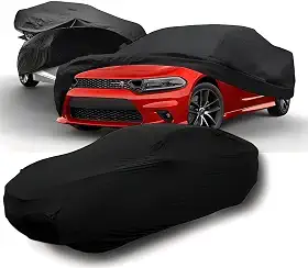 Capa de Cobrir Carro em Tecido Lycra Helanca Proteção Total UV Anti-Risco (G)