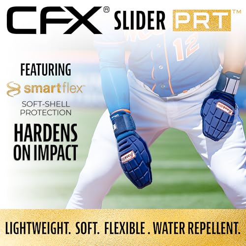 Franklin Sports MLB CFX PRT Sliding Mitt - Youth - Yellow + Red - image 2
