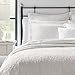 Laura Ashley - King Quilt Set, Lightweight Cotton Bedding with Matching Shams, Home Decor for All Seasons (Heirloom White, King)