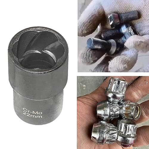 Lug Nut Remover Socket Set, Wheel Locking Stripped Nut