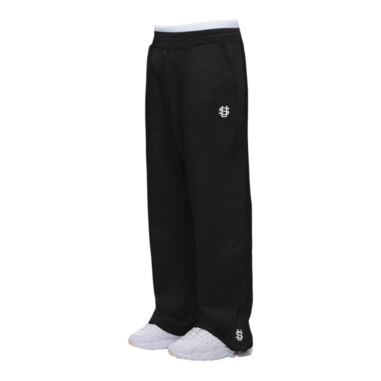 Męskie spodnie dresowe, Baggy, szerokie, bawełniane, spodnie treningowe, elastyczna talia, luźne, szerokie nogawki, spodnie sportowe, ciepłe, wygodne, joggery, modne spodnie Y2K Streetwear z
