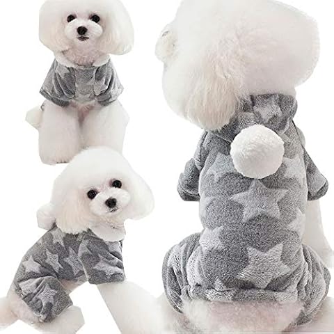 Cute Warm Pet Coat with Stars Cover