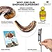 Shofar Horn Instrument – RAM Shofar Angels Musical Instrument – Half Polished/Natural (14-16, Full Set)