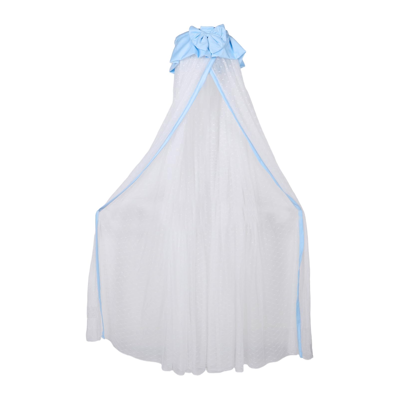 Moustiquaire pour lit bébé et berceau universel en filet avec ciel de lit décoratif