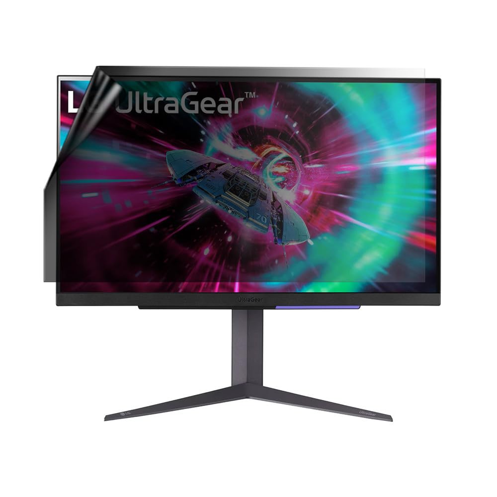 celicious Privacy Lite 2-Way Anti-Glare Anti-Spy Filter Screen Protector Film Compatible with LG UltraGear 27GR93U