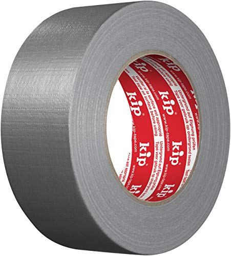 Kip Tape 224-47 Steinband – Wasserabweisendes Gewebeband aus PE für Putz und Stein – Panzertape für den Gebrauch drinnen und draußen – 48mm x 50m