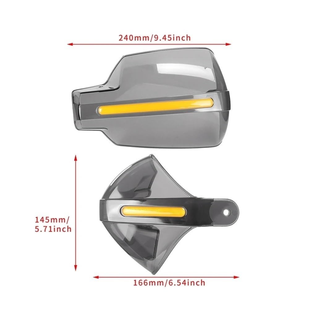 Kupplungs Hebelschutz Motorrad-Lenker-Schutzschild, Handschutz, Universelles Motorrad-Zubehör, Schutzausrüstung, Winddicht
