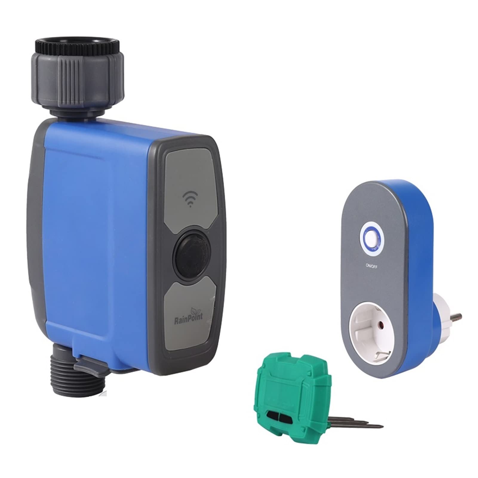 Smart Water Valve Shut off WiFi Tuya Smart Home Garden Timer per irrigazione Automatica Sensore Pioggia Irrigazione Sprinkler Telecomando WiFi (Color : Pressure Valve)