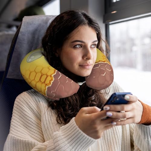Almohada Memory Foam para Cuello Viajes Tamaño Único miniatura 5