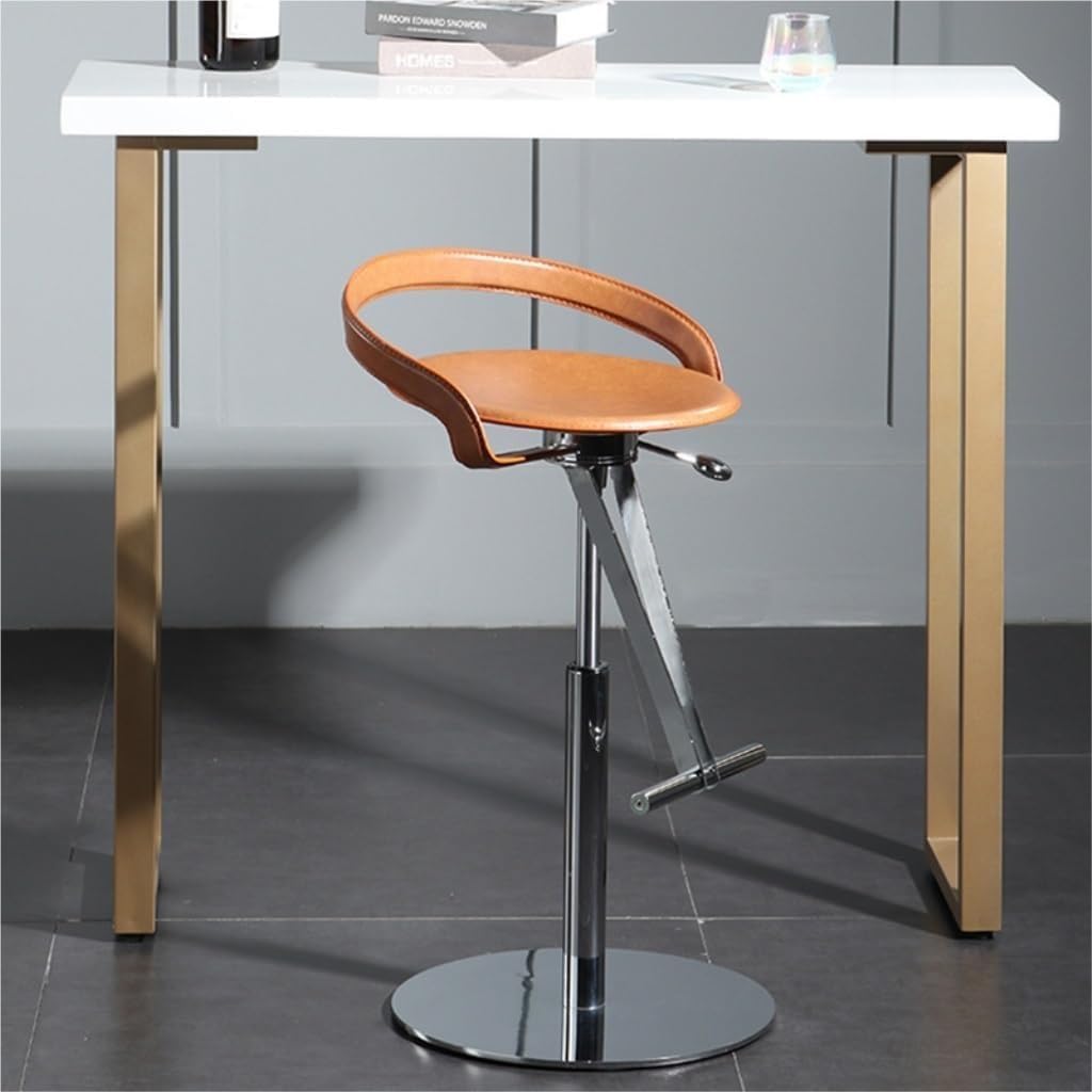 Light ry Chaises de bar pivotantes – Tabouret de petit déjeuner moderne pour cuisine – Sièges de bar blancs pour salle à manger, maison et reurant