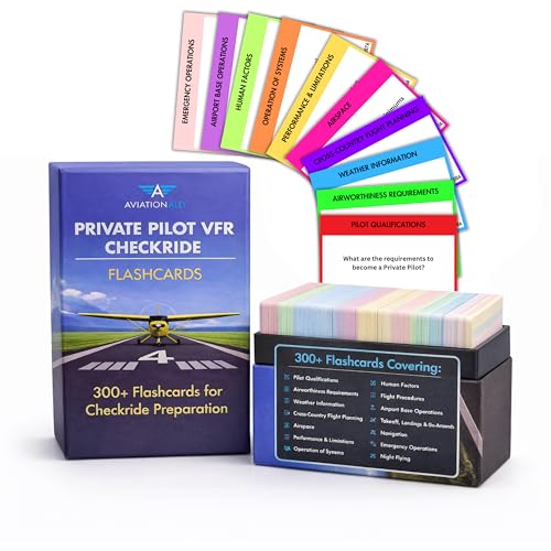 Private Pilot VFR Flashcards for Checkride & Oral Exam |