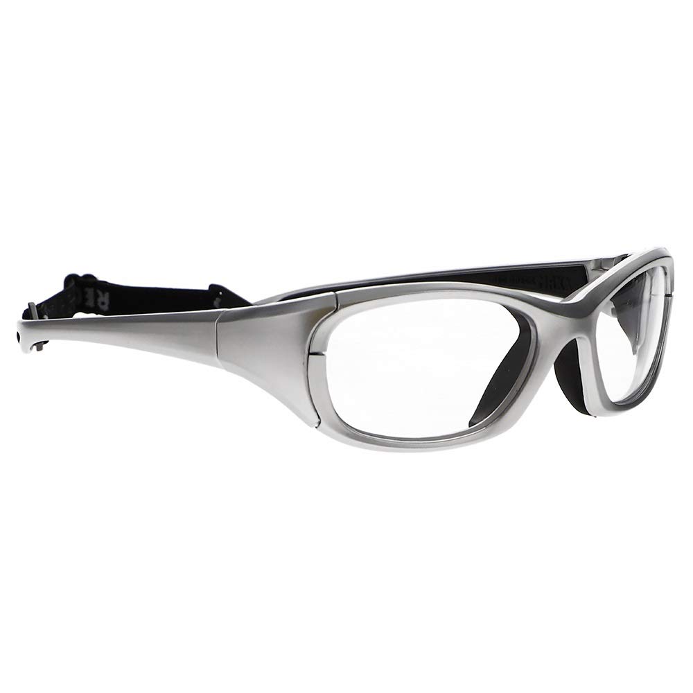 Lead Glasses, X-Ray Radiation Eye Protection, .75mm Pb, Lightweight MX30, Soft Nose Pad (Silver)