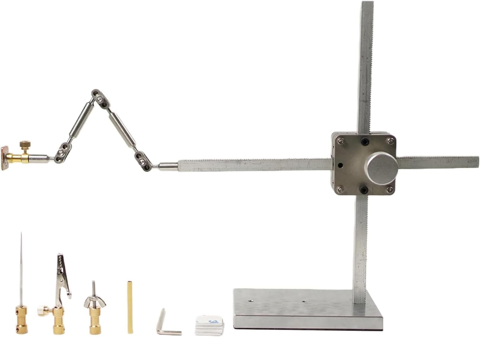 Stop Motion Animation Rig, Stainless Steel Rig Arm, Stop Motion Animation Winder Rig System with Vertical&Horizontal Rails, 5 Connectors, for Animators, Video Photography, and Creative Projects.