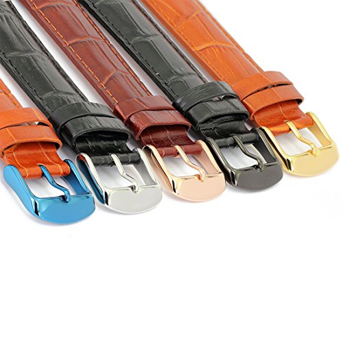 Watch Bands Straps Replacement Buckle Wellfit Watch Watchband Clasp - Choice Of Color And Size - Vacuum Pvd Finish (22Mm, Gold) #TOP3