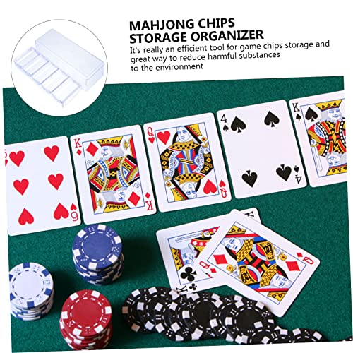 Caja transparente para fichas Mahjong KESYOO miniatura 4