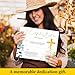 25 PCS Baptism Certificates for Church, Baby Dedication Certificate Paper, Dedication Christening Gifts for Girls Boys,Baptismal Certificates for Adults Baby Teenagers,8x10 Inch (Eucalyptus)