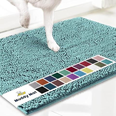 Muddy Mat Highly Absorbent Microfiber Door Mat Cover
