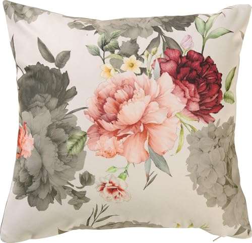 Erwin Müller Kissenhülle Polyester rosé-grau Größe 50x50 cm