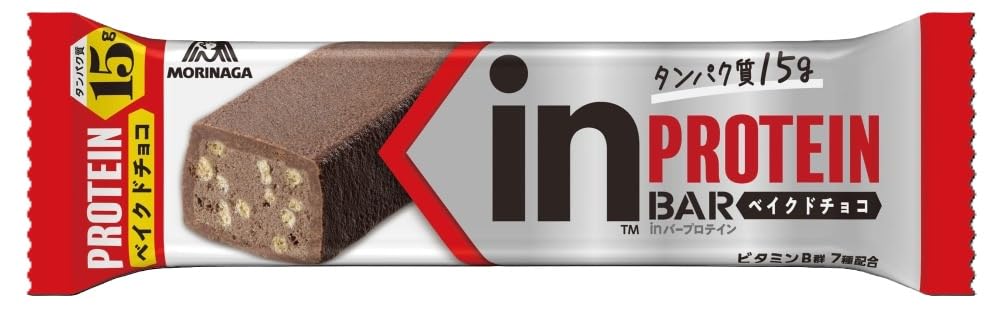 森永製菓 ウイダー inバー プロテイン ベイクドビター 43g インバー