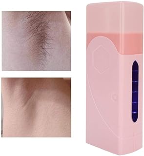 100 ml Wax Heater, Hair Removal Wax Heater, Depilatory Roll On Wax Heater Cartridge Warmer Depilatory Wax Machine for Women for Hand Foot Elbow Arm Leg Hair Remove(US)