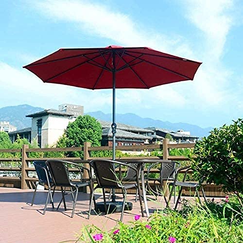 Parasol de jardin CLSDRZC parapluie de table extérieur imperméable - 5