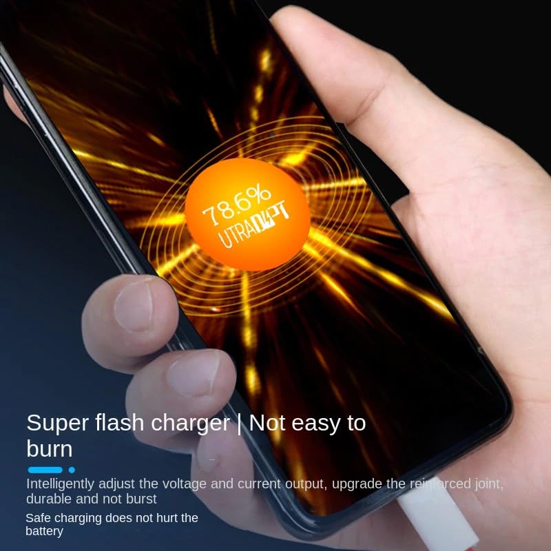 Image of Realme Original 80W SuperVooc /Dart USB to Type C, Fast Charging Cable Compatible for Realme 12 /11 Pro Plus /11 Pro /Narzo 60 Pro /60 /Realme 10 Pro Plus /10 Pro, /9 Pro /Narzo 50 Pro /50 /9 PRO