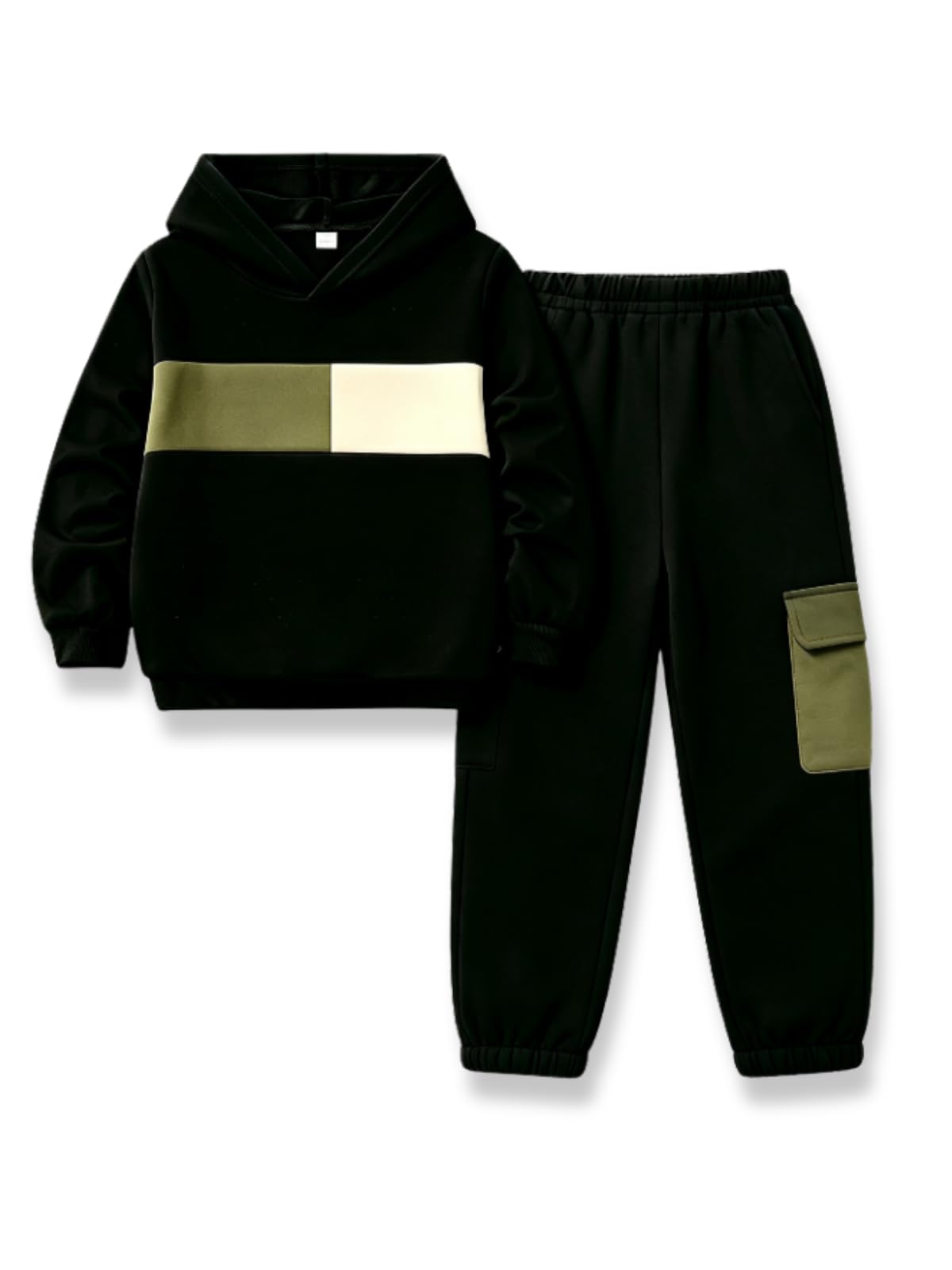 5-12 Years Boys Clothing Set Camo Hoodie &amp; Cargo Pants Outfits Set 2025 Fashion Clothing