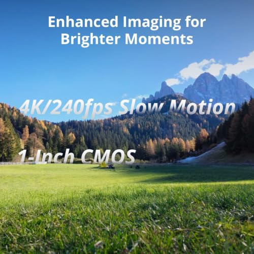 Image of DJI Osmo Pocket 4 Standard Combo, Vlog Camera, Video Camera for Photography | 1″ CMOS & 4K /240fps, 3-Axis Stabilization, 2x Lossless Zoom, 107GB Built-in Storage, 2 inch Rotatable Screen