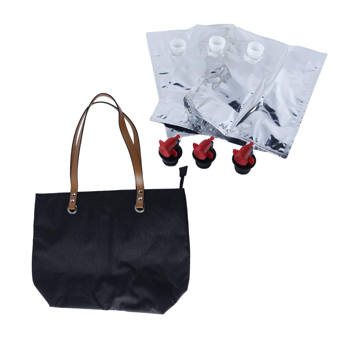 Sac fourre-tout avec distributeur de boissons, compartiment étanche, sac de pique-nique fonctionnel, poche à boisson pour voyage, sport, événement, plage
