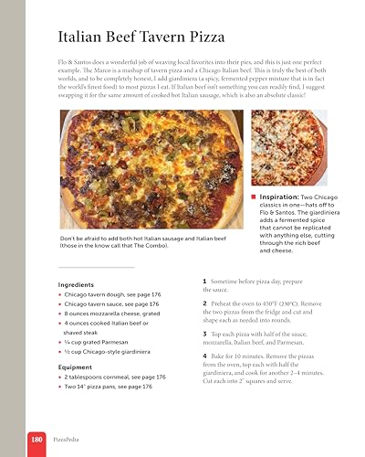 Image of PizzaPedia: Favorite Recipes from Across America (Fox Chapel Publishing) Pizza Cookbook with 100+ Recipes for Regional Pizza from Chicago, Detroit, Brooklyn, and More