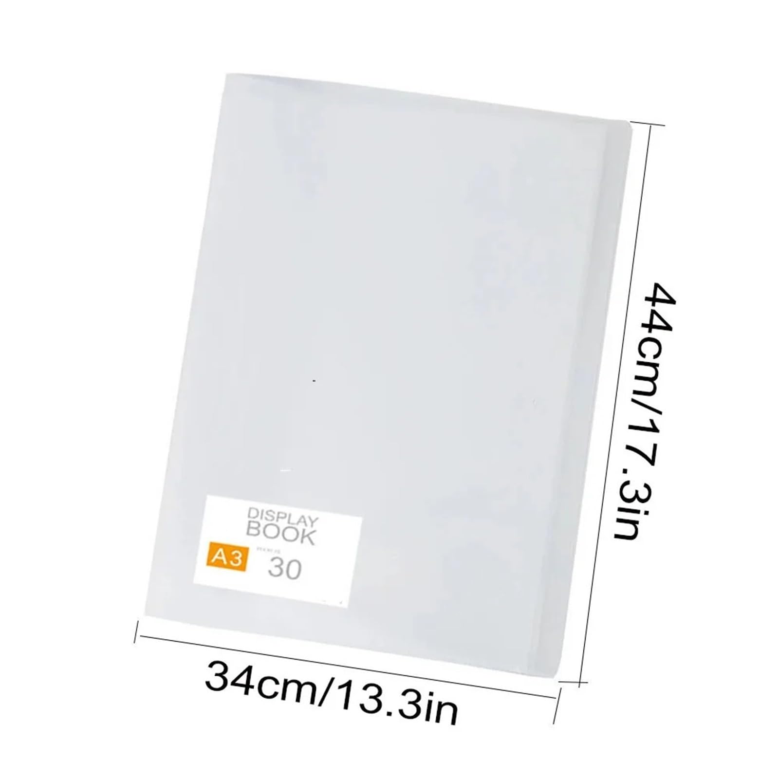2PCS 30/60 Pagine Pittura Diamante Libro di Stoccaggio Portfolio Presentazione Tasche Trasparenti Cartella Album Foto Strumento Cancelleria per Casa, Ufficio(Blue-60Pages)