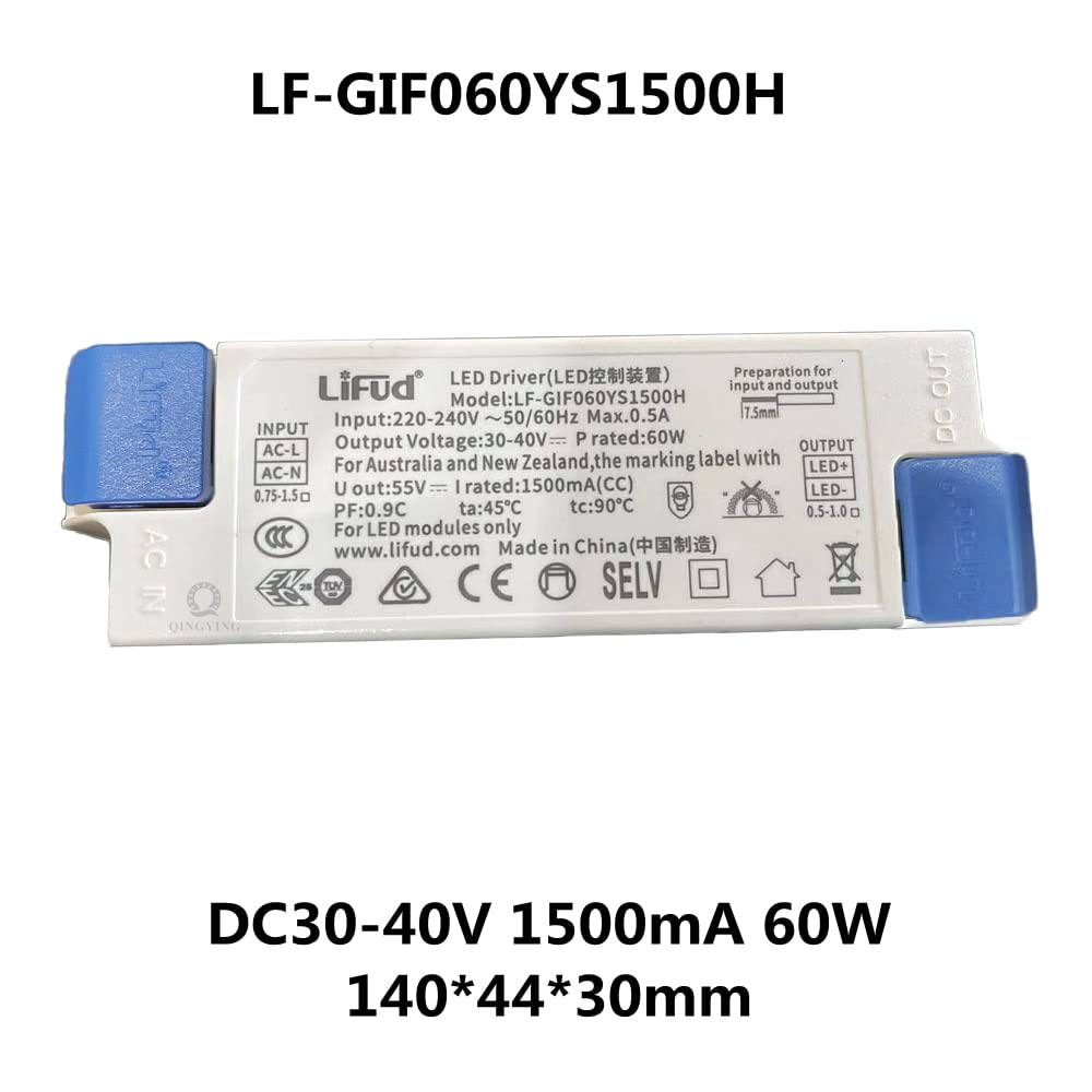 Lifud LED Pilote LF-GIRxxxYM 25-42V 200-1500mA Transformateur d'alimentation