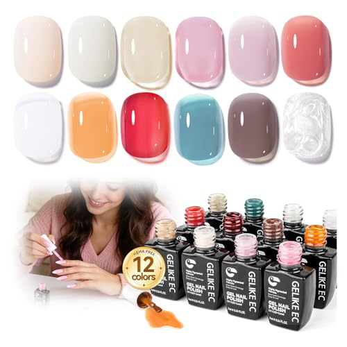 Gelike EC Jelly Gel Nail Polish Set